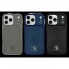 Захисний чохол для iPhone 16 Polo Knight Leather Case, шкіряний, колір Titanium Grey