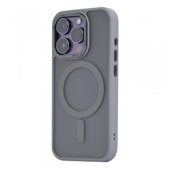 Захисний чохол для iPhone 17 Pro OC Matte Case With MagSafe, сірий