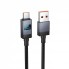 Кабель USB-C Hoco X118, 5A, 1 м, нейлонове обплетення