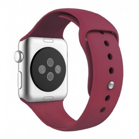 Ремешок для Smart Watch Apple Sport Band 42/44/45/49 мм, цвет Marsala