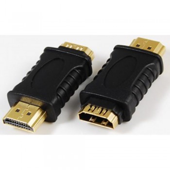 Переходник HDMI M-M no brand позолоченные контакты компактный корпус