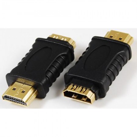Переходник HDMI M-M no brand позолоченные контакты компактный корпус