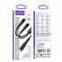 Кабель 2 в 1 Hoco X123 Lightning/Type-C 2.4A 1.2м нейлоновый