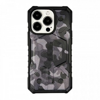 Захисний чохол UAG Adventure для iPhone 15 Pro Max, магнітний, камуфляжний чорний Захисний чохол UAG Adventure для iPhone 15 Pro Max, магнітний, камуфляжний чорний