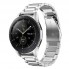 Універсальний ремінець для годинників Rolex 3 Bead, 22 мм, сріблястий, сумісний з AmazFit Stratos/Pace/GTR (47 мм), Huawei GT2 (46 мм), Samsung Galaxy Watch (46 мм)
