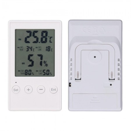 Цифровий годинник Digital Alarm з термометром і гігрометром