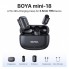 Беспроводной микрофон BOYA Mini-18 для телефона и камеры, шумоподавление, кейс