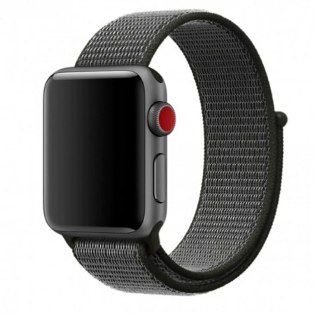 Ремешок для Apple Watch 42/44/45/49 mm Apple Nylon Loop, серый