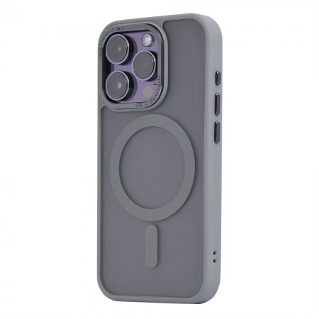 Захисний чохол для iPhone 17 OC Matte з MagSafe, сірий