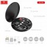 Кабель 3 в 1 Earldom EC-148 Type-C/Lightning/Micro USB 2A 1м с кейсом