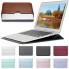 Чехол-рукав no brand PU для MacBook 13'' красный, искусственная кожа