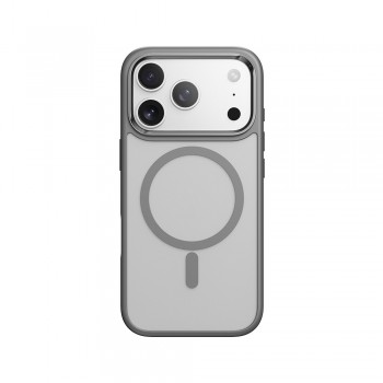 Захисний чохол для iPhone 17 Rock Guard Metal Lens Frame Series TPU Case з Magsafe, сірий