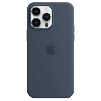 Захисний чохол для iPhone 14 Pro Veron Silicone Case з MagSafe, Storm Blue