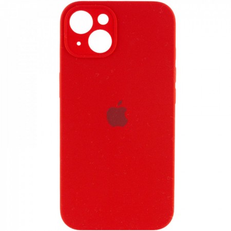 Захисний чохол для iPhone 13  Silicone Case, червоний, з захистом камери