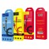Кабель 3 в 1 Hoco X26, USB до Micro-USB, 1 м, швидка зарядка 2A, нейлонова оплетка