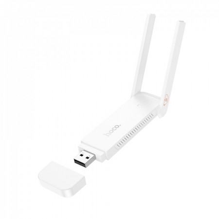 USB WiFi адаптер Hoco HI40, чип ZTE Micro ZX297520V3T, частота 2,4 ГГц, швидкість до 150 Мбіт/с