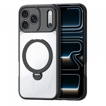 Захисний чохол для iPhone 17 Pro Max Aimo Mag Series TPU Case with Magnetic Stand