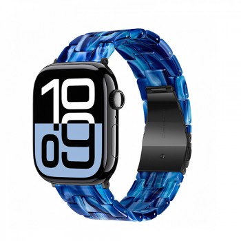 Ремінець Hoco WA36 для Apple Watch 38/40/41 мм синій, акрил, стильний дизайн
