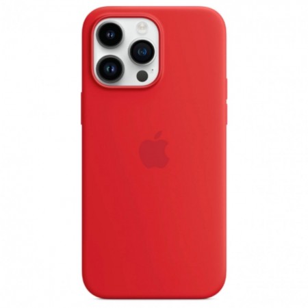 Защитный чехол для iPhone 14 Pro Max Veron Silicone Case с MagSafe, красный