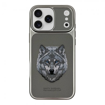 Захисний чохол для iPhone 17 Pro Polo Savanna Leather, Wolf