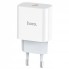 Сетеве зарядне пристрій Hoco C76A Plus 20W PD3.0 — Швидка зарядка для смартфонів і планшетів Apple, 9V/2.22A Type-C, Вогнетривка пластмаса, Захист від перегріву та короткого замикання