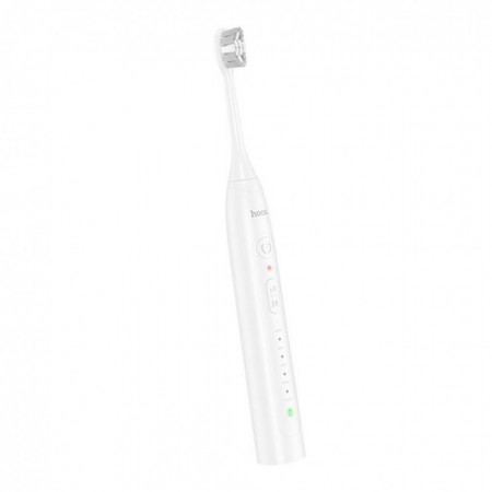 Електрична зубна щітка Hoco HP60, біла, з режимами чищення та індикатором заряду
