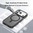 Захисний чохол для iPhone 17 Pro Max Rock Guard Metal Lens Frame Series TPU Case з Magsafe, сірий