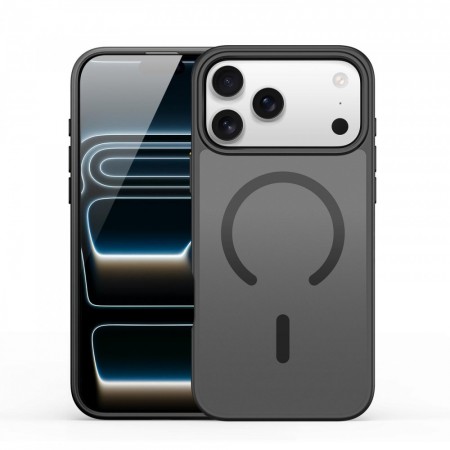 Захисний чохол для iPhone 17 Pro Yind Case з MagSafe, чорний