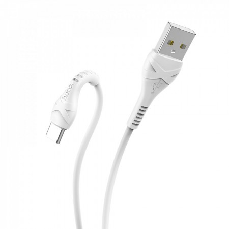 USB-C кабель зарядки Hoco X37, 3A, 1м, сверхпрочный, белый