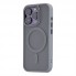 Захисний чохол для iPhone 16 Pro OC Matte Case з підтримкою MagSafe, сірий