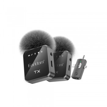 Бездротовий мікрофон для телефону Earldom ET-MC13, Bluetooth 5.2