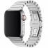 Ремінець для Apple Watch Butterfly Steel, 42/44/45/49 мм, сріблястий