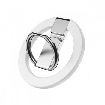 Тримач для телефону no brand Ring With Magsafe білий, магнітний, кільце