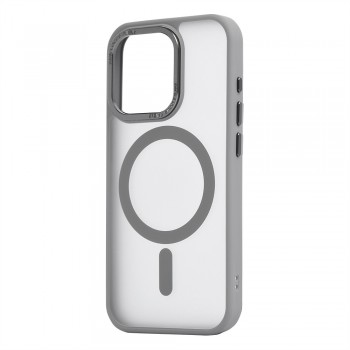 Захисний чохол для iPhone 17 Pro Max OC Matte з Magsafe, сірий