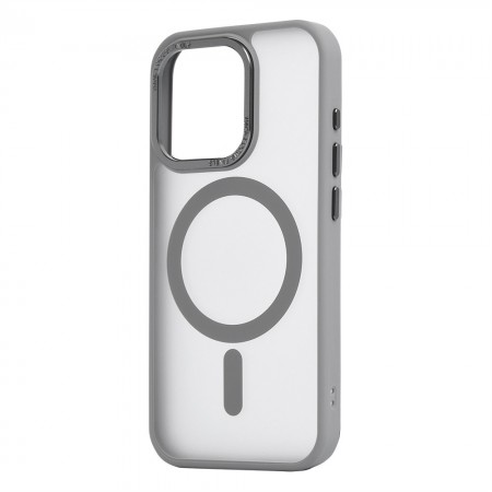 Захисний чохол для iPhone 17 Pro Max OC Matte з Magsafe, сірий