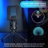 Микрофон конденсаторный X1S USB RGB-подсветка шумоподавление для ПК и ноутбука