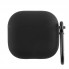 Чохол для AirPods Pro 3 no brand мікрофібра з карабіном червоний