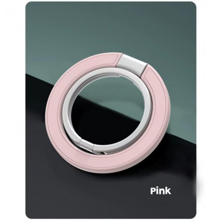 Тримач для телефону no brand Ring With Magsafe металевий рожевий