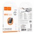 Адаптер перехідник Lightning-USB Hoco UA36, OTG, чорний