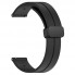 Ремінець Silicone Magic Lock Універсальний 22 mm Black
