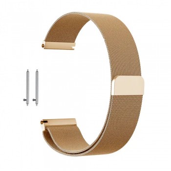 Ремінець Milanese Loop Gold Універсальний 20 мм