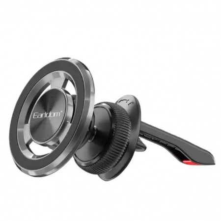 Автотримач магнітний Earldom ET-EH213 для повітроводу, обертання 360°, сумісний з телефонами 4-6,5 дюймів