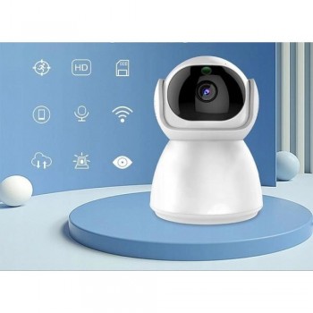 Видео няня IP Camera Video Baby Monitor 5.0 дюймов, акумулятор 5000mAh, робота до 20 годин, поворотна камера, монітор з записом на SIM-карту, нічний режим і функції контролю температури.