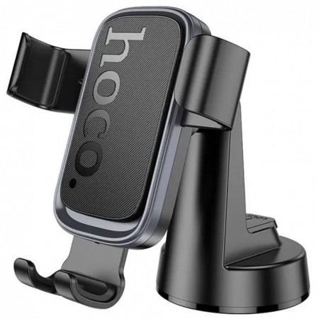 Автотримач розсувний Hoco H81 на присосці, 360° поворот, чорний
