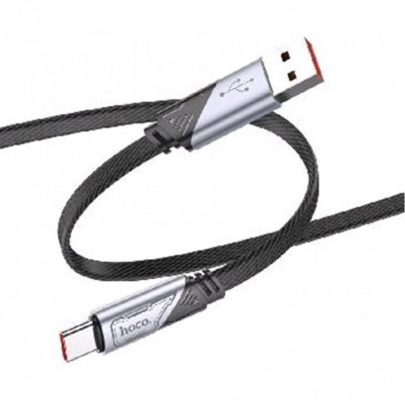 Кабель USB C Hoco U119, 5A, 1.2 м, быстрая зарядка