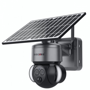 Вулична IP-камера SECTEC ST-S568M-4G-6M-12X ZOOM, 6MP, 4G, ІЧ-нічне бачення до 15 м, IP66