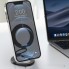 Підставка для телефону no brand Ring With Magsafe Handcuff фіолетова, магнітна