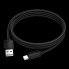 Кабель USB C Hoco X113, 2.4A, 1м, чорний
