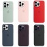 Захисний чохол для iPhone 14 Veron Silicone Case з MagSafe, рожевий мел