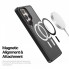 Захисний чохол для Samsung S25 Ultra Yind With Magsafe, чорний